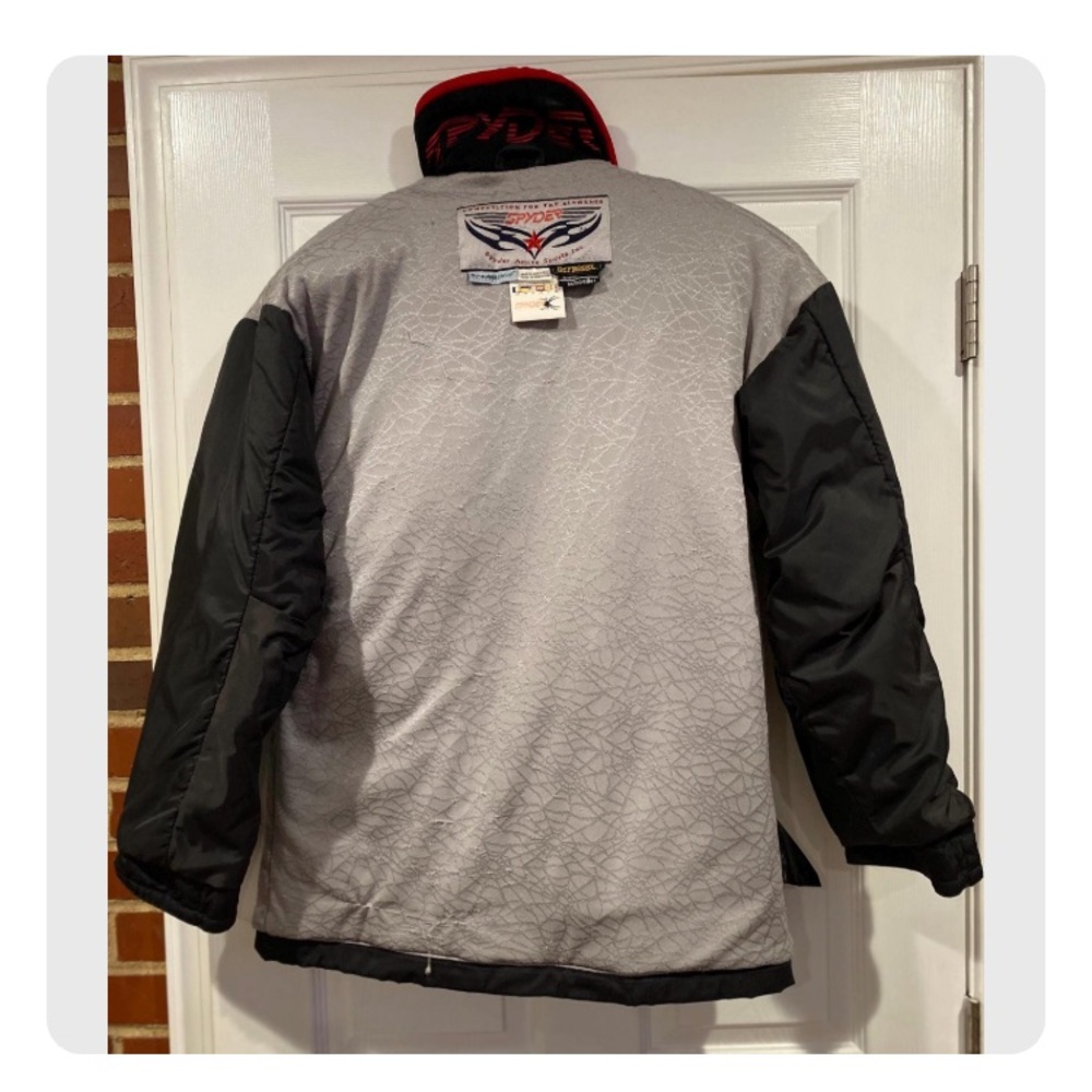 Vintage Spider Dermizax
Jacket Men's size S Black and Red with zip hood - Picture 9 of 17